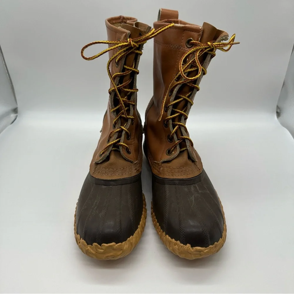 Sorel Kaufman Saguenay Duck Boots Mens Sz 7 Made in Canada Brown